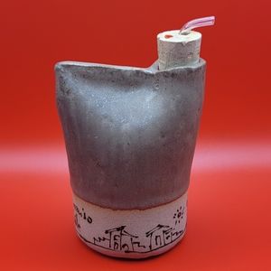Studio Pottery Drink Container